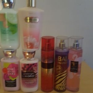 Bath and body works lotion and mist